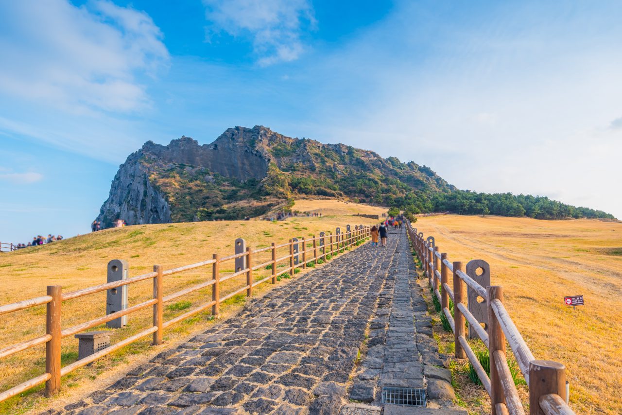 Seongsan Ilchulbong Jeju Island, South Korea.