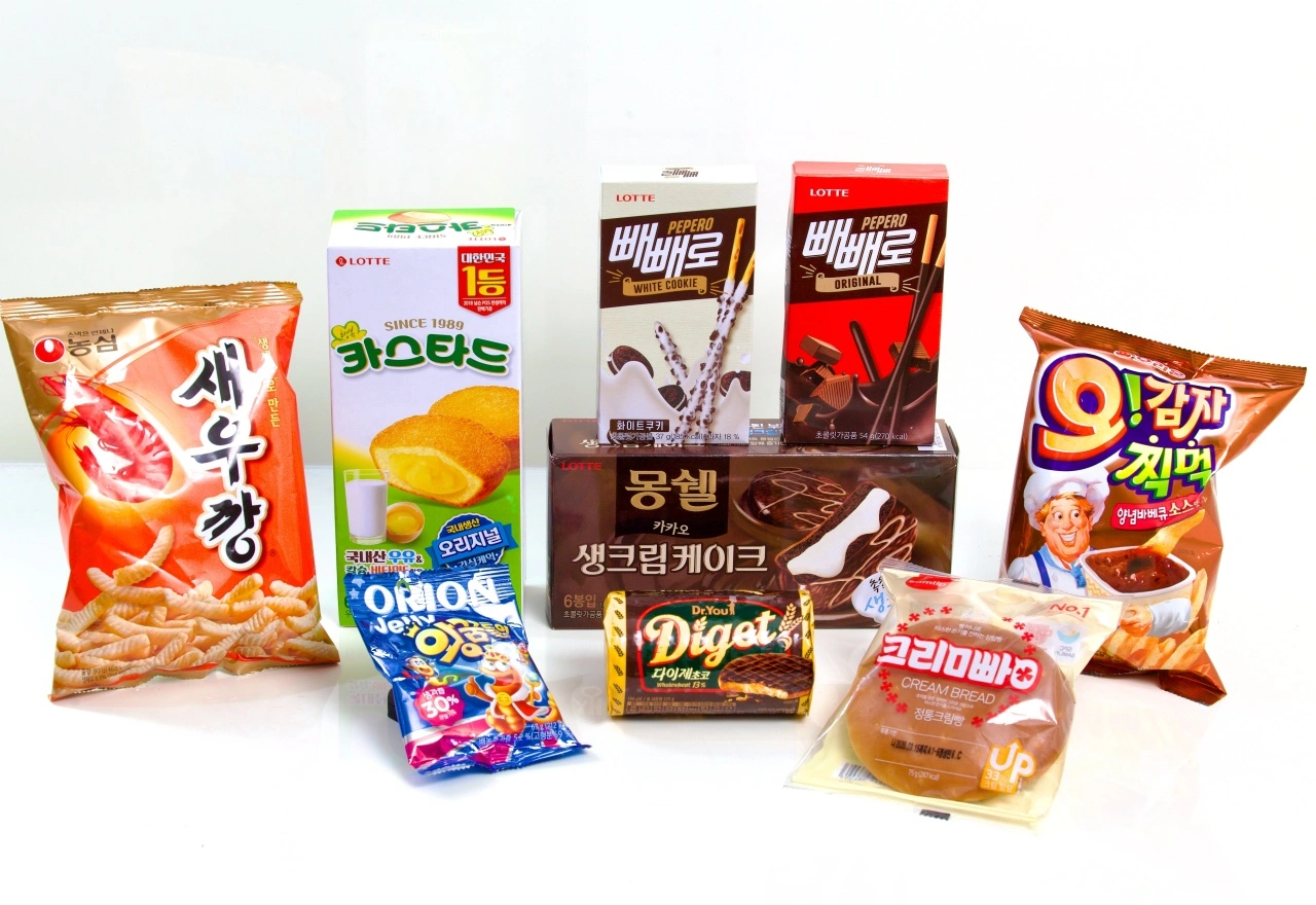 ของฝากจากเกาหลี ขนมและของกินเกาหลี