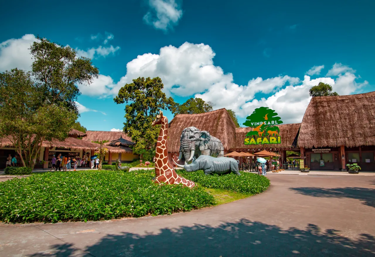 สวนสัตว์เปิดวินเพิร์ล ซาฟารี ที่เที่ยวฟูก๊วกห้ามพลาด