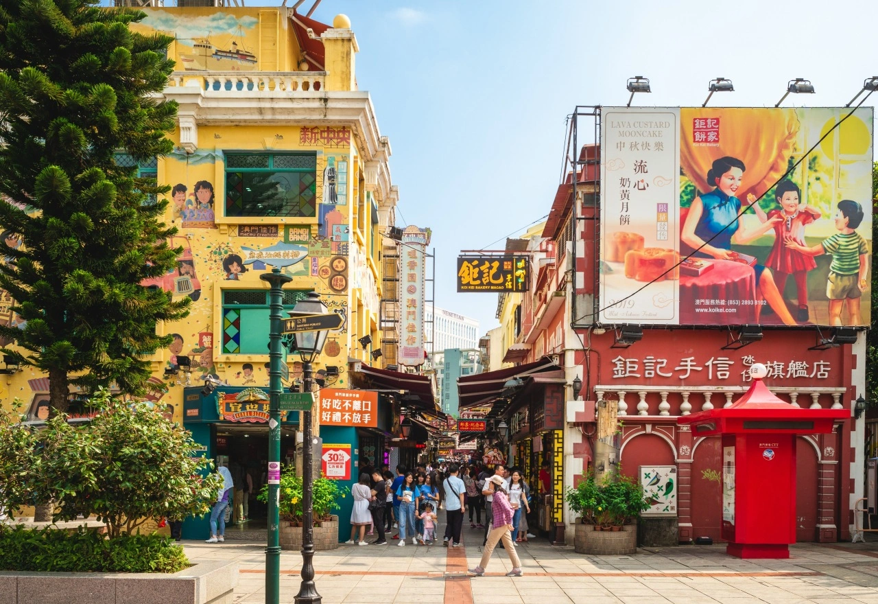 ที่เที่ยวมาเก๊า ถนนสายอาหารไทปา (Taipa Food Street / Rua do Cunha)