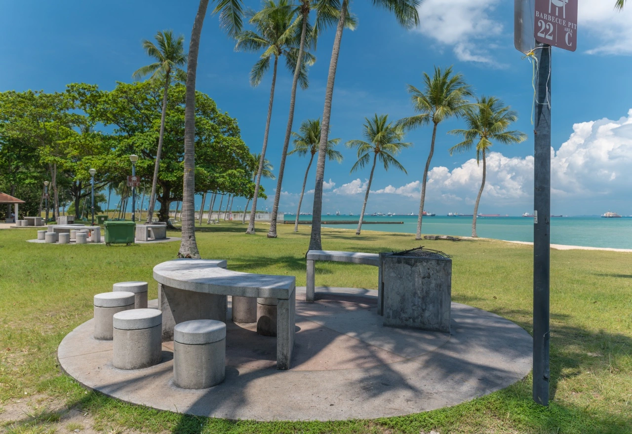East Coast Park สวนสาธารณะริมทะเลยาวที่เที่ยวสิงคโปร์สายปั่นจักรยาน