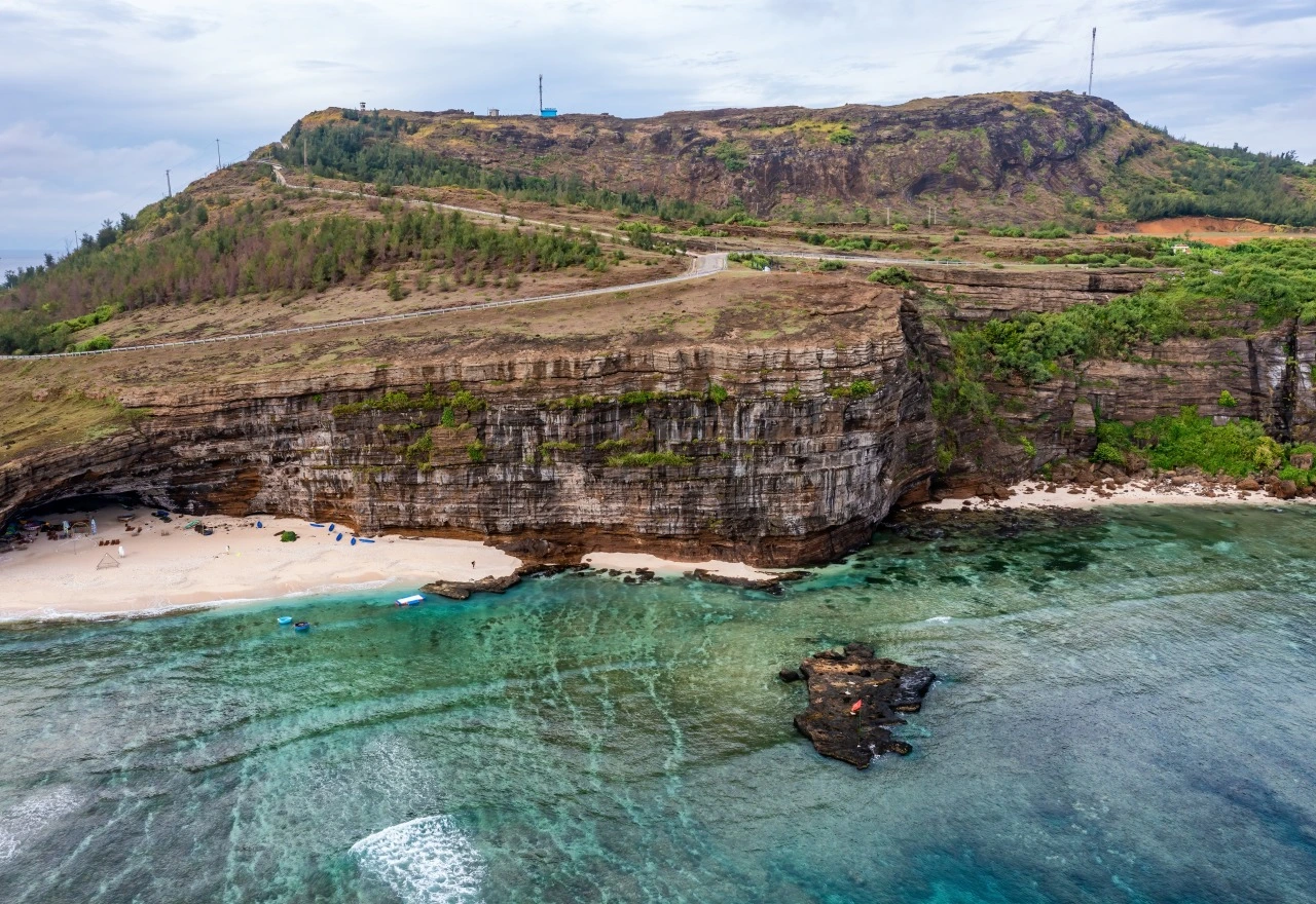 เกาะลีเซินแห่งเกาะกระเทียมที่เที่ยวเวียดนามธรรมชาติสมบูรณ์