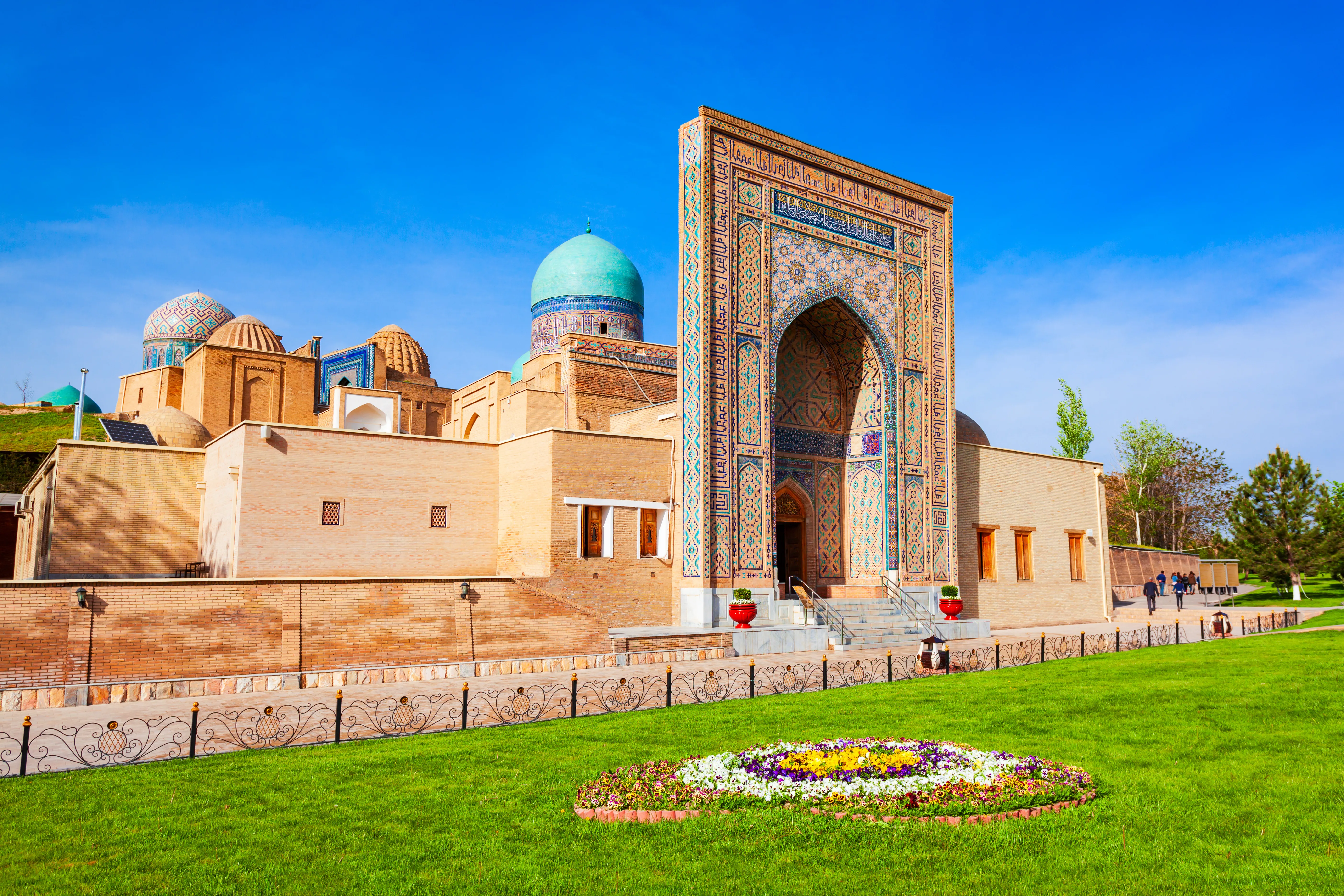 Shah i zinda mausoleum in Samarkand