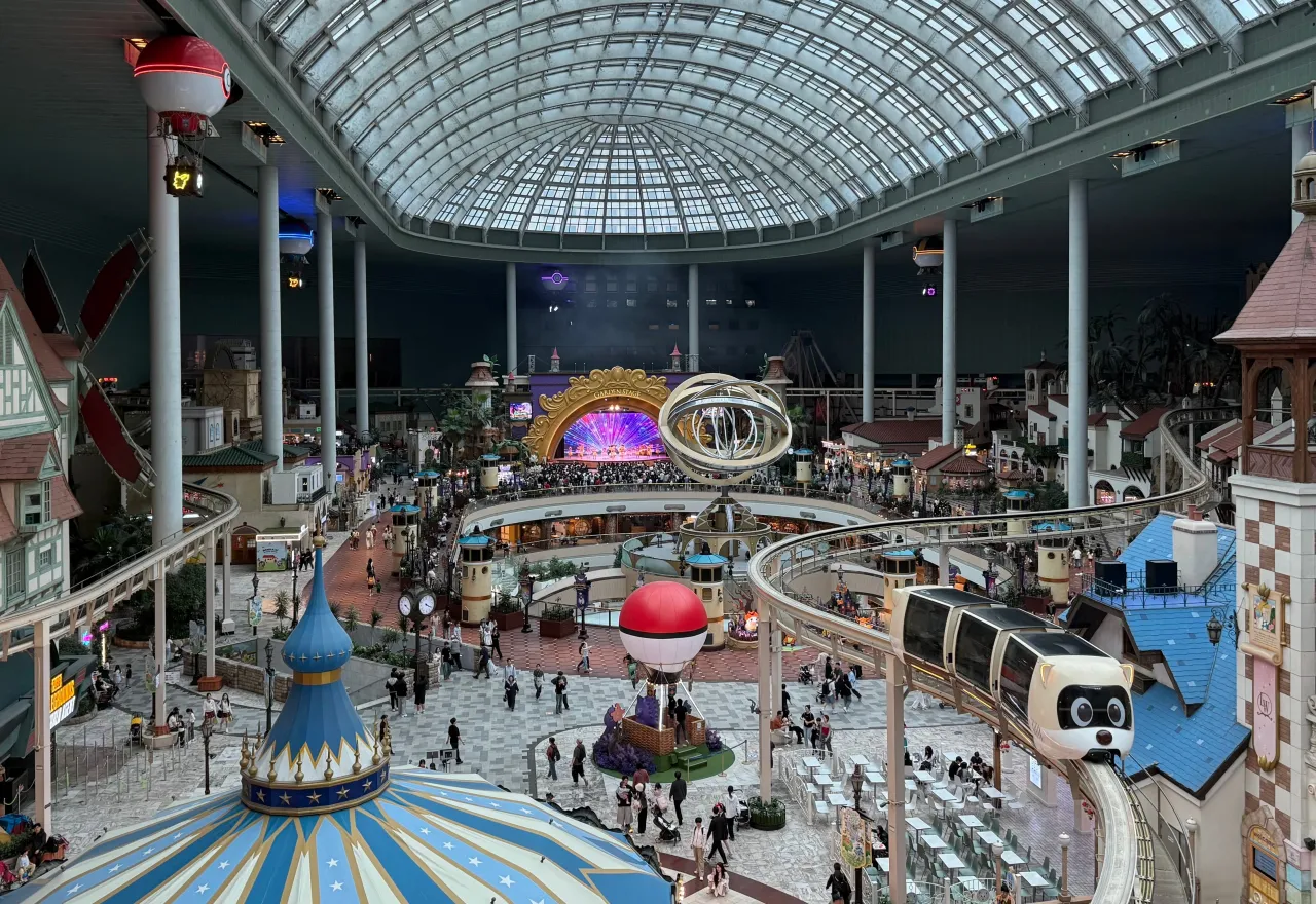 พาลูกเที่ยวต่างประเทศที่ Lotte World ประเทศเกาหลีใต้