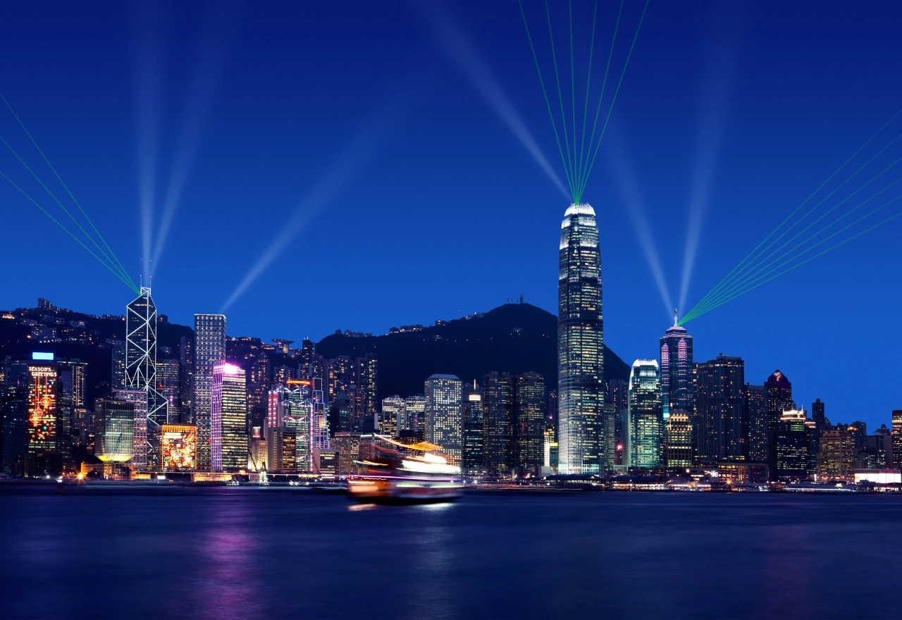 ที่เที่ยวฮ่องกง อ่าววิคตอเรียและโชว์ Symphony of Lights